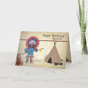Anniversaire - Nephew - Carte Amusante Indienne