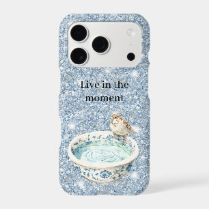 Anniversaire Paillettes Bleu Ciel Clair