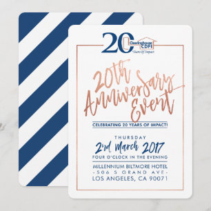 ANNIVERSAIRE PERSONNALISÉ INVITATION Marine d'entr
