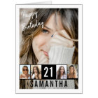 Anniversaire Photo personnalisée Collage Big Jumbo