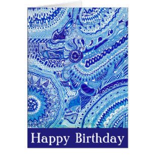 Anniversaire Royal Blue and White Ming