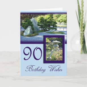 Anniversaire Souhaite 90e anniversaire Carte de vo