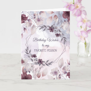 Anniversaire Souhaite À Ma Carte De Personne Préfé