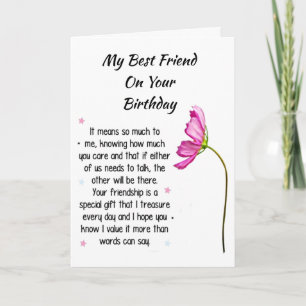 ANNIVERSAIRE SPÉCIAL POUR MA CARTE "MEILLEUR AMI*"