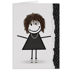 Anniversaire Stick Girl avec Basket