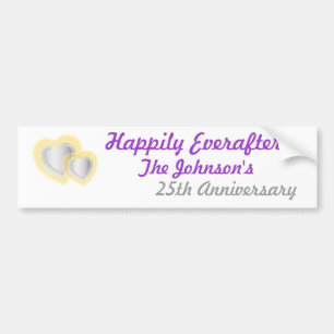 Anniversary Bumper Sticker... - Customized Sticker