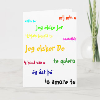 anniversary card