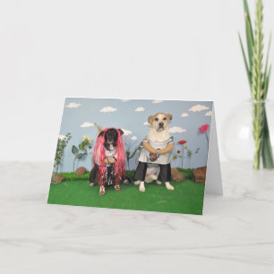 Anniversary card 2 dogs