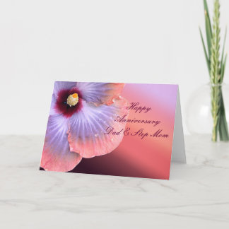 Anniversary Card for Dad and Step Mom