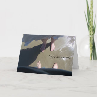 Anniversary card for long married couple.