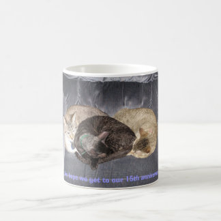 Anniversary Cats Coffee Mug