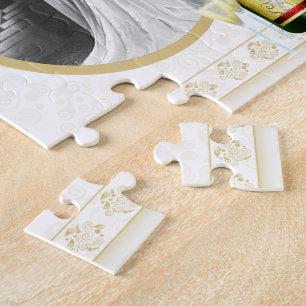 Anniversary Celebration Customizable Photo Puzzle