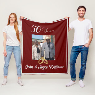 Anniversary Fleece Blanket