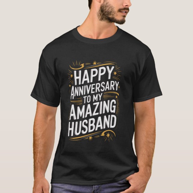 Anniversary for Husband T-Shirt (Front)
