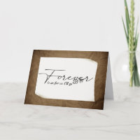 Anniversary Forever on Curled Paper