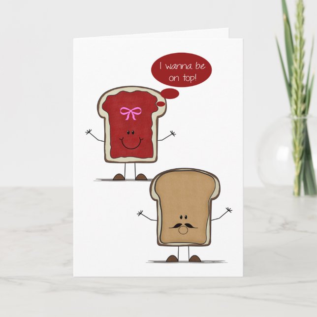 Anniversary, general, Adult humour Card (Front)