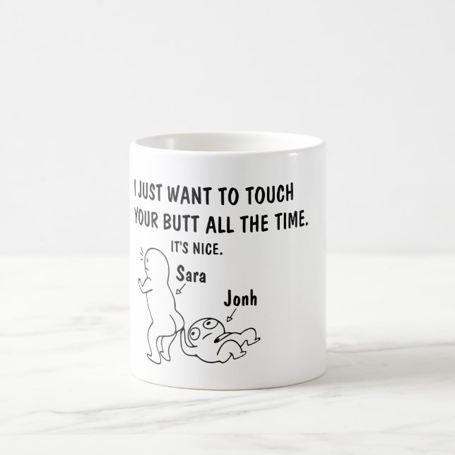 Anniversary Gift for, Girlfriend Or Wife Mug (Center)