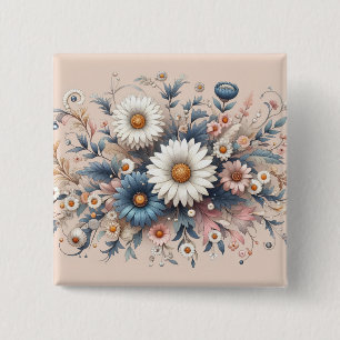 Anniversary Gift for Wife, Husband, or Partner 2 Inch Square Button