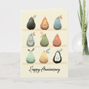 Anniversary Great Pair with Fun Pears Card