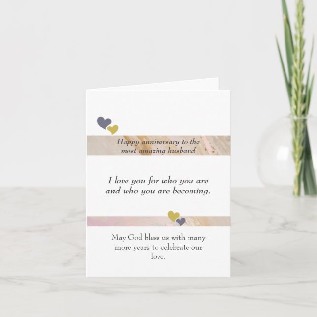 ANNIVERSARY GREETING CARD (Front)