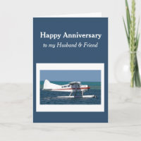 Anniversary Husband Friend Small Bush Plane 