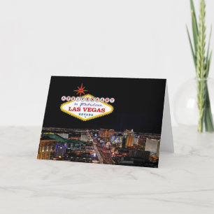 ANNIVERSARY In Fabulous Las Vegas Card