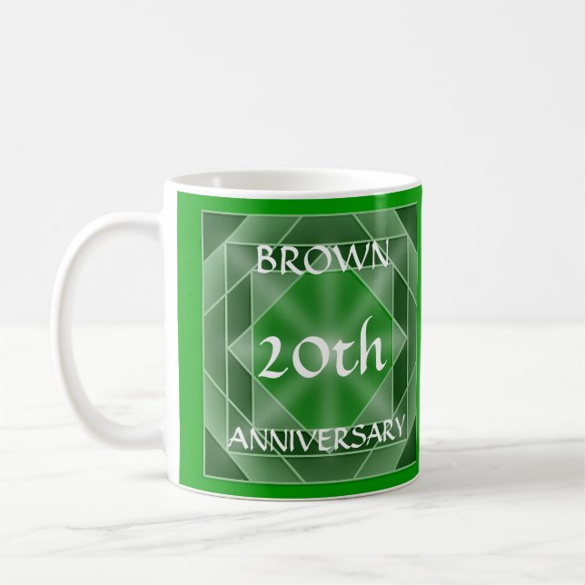 Anniversary Jewel Coffee Mug (Left)