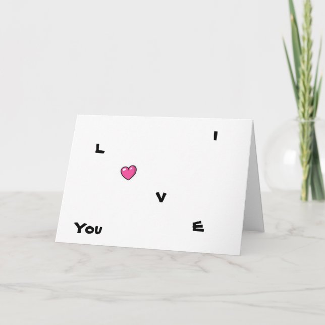 ANNIVERSARY LOVE FOR THE "LOVE OF MY LIFE" CARD (Front)