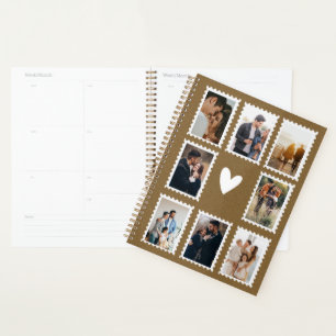 Anniversary Love Journal Photo Collage Keepsake Planner