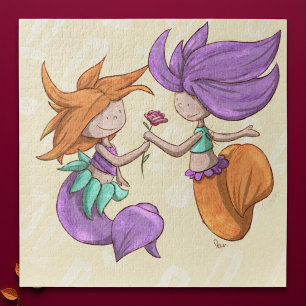 Anniversary Mermaid Jigsaw Puzzle