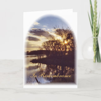 Anniversary of a Death/Window of Don's Slough Card