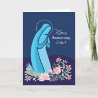 Anniversary of Religious Life to Nun Mary Kneeling