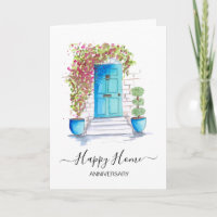 Anniversary on your new home real estate agent