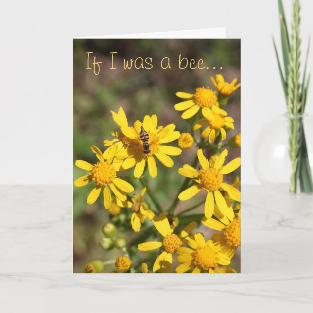 Anniversary- Only Flower Card (Front)