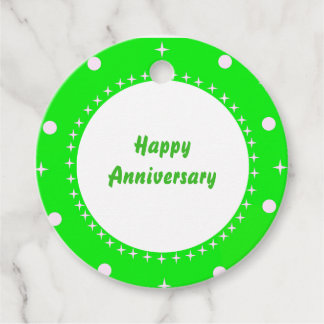Anniversary or Wedding gift basket Favour Tags. Tags