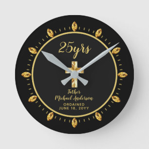 Anniversary Ordination Clock Commemorative - ANY