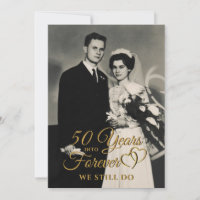 Anniversary Vow Renewal YEARS INTO FOREVER