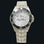 ANNIVERSARY -WATCH WATCH<br><div class="desc">ANNIVERSARY- WATCH-SILVER ANNIVERSARY-ADD YOUR OWN TEXT</div>