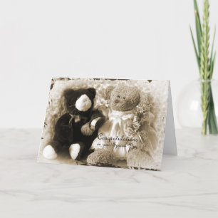 Anniversary-Wedding - Bear and Plush Card