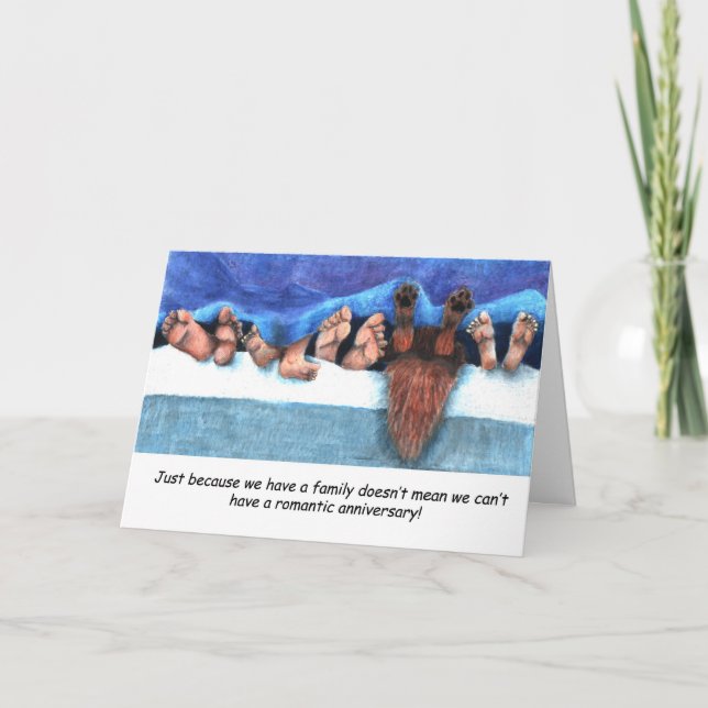 Anniversary with kids card (Front)