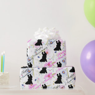 Anniversary  Wrapping Paper