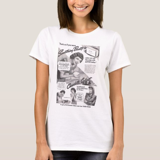 ANNONCE 1942 de savon de lux de T-shirt de (Devant)