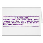 Annonce Augusta GA de sucrerie d'imbécile de 1900