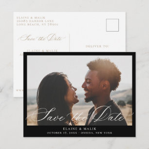 Annonce de Faire-Part de Mariage en Calligraphie B