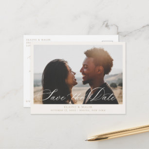 Annonce de Faire-Part de Mariage en Calligraphie B
