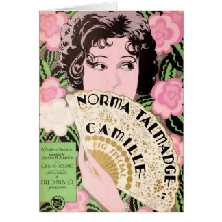 Annonce d'exposant de film silencieux de Norma