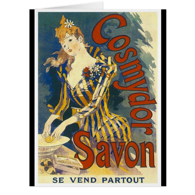 Annonce française 1891 de savon (Devant)