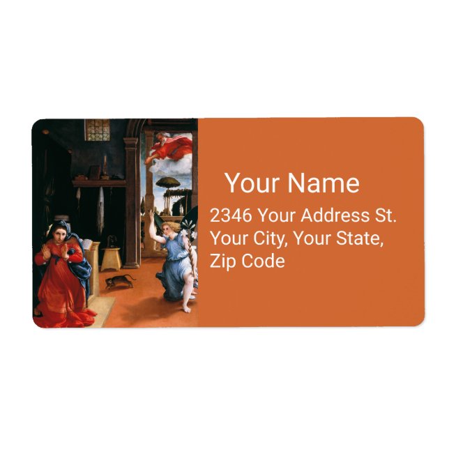 ANNONCE RECANATI par Lorenzo Lotto (Devant)