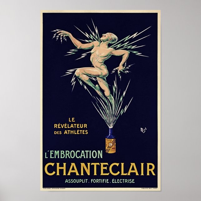 Annonce Vin Art Déco vintage (Devant)
