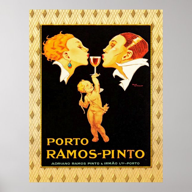 Annonce Vintage Art Déco (Devant)